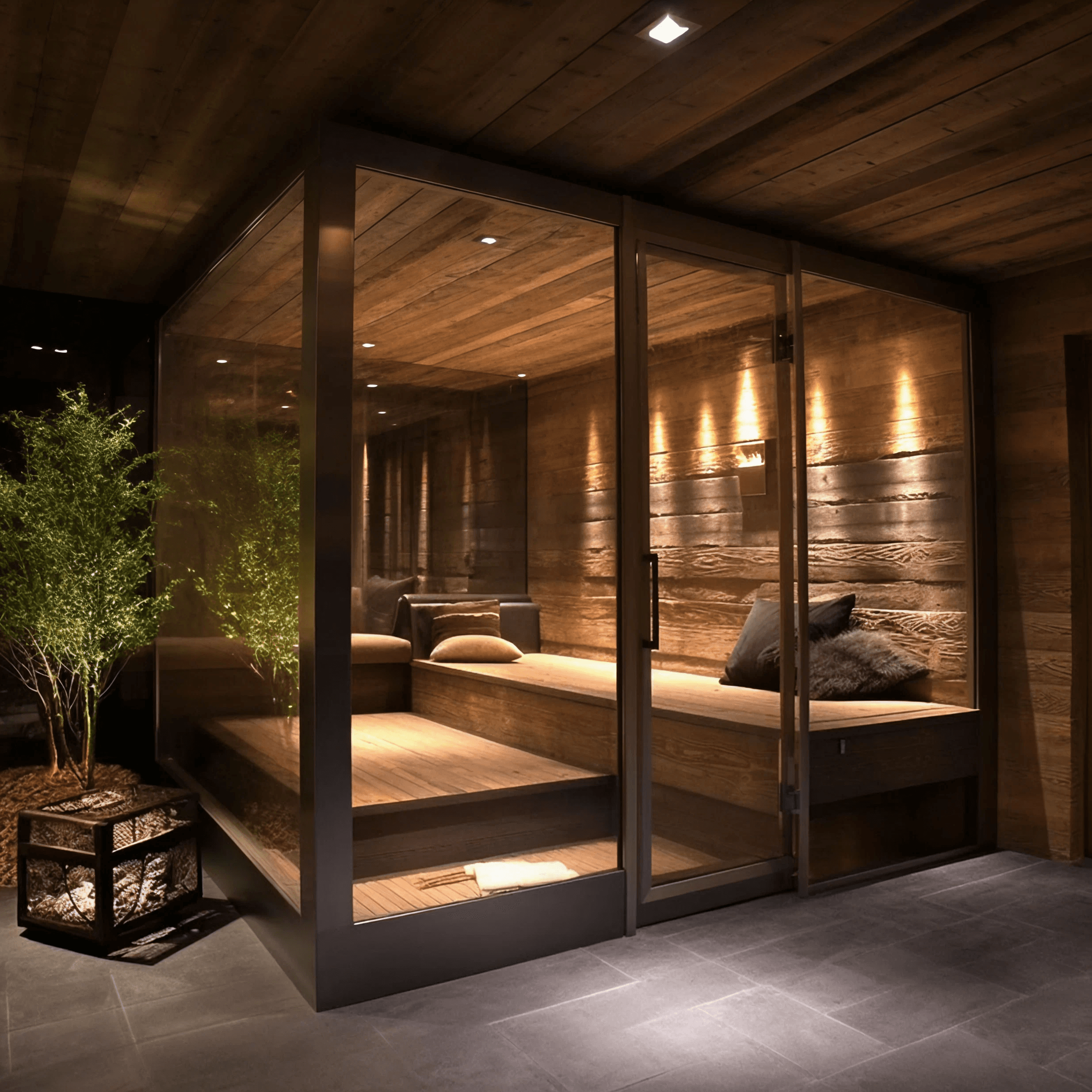 Get ready to unveil your sauna